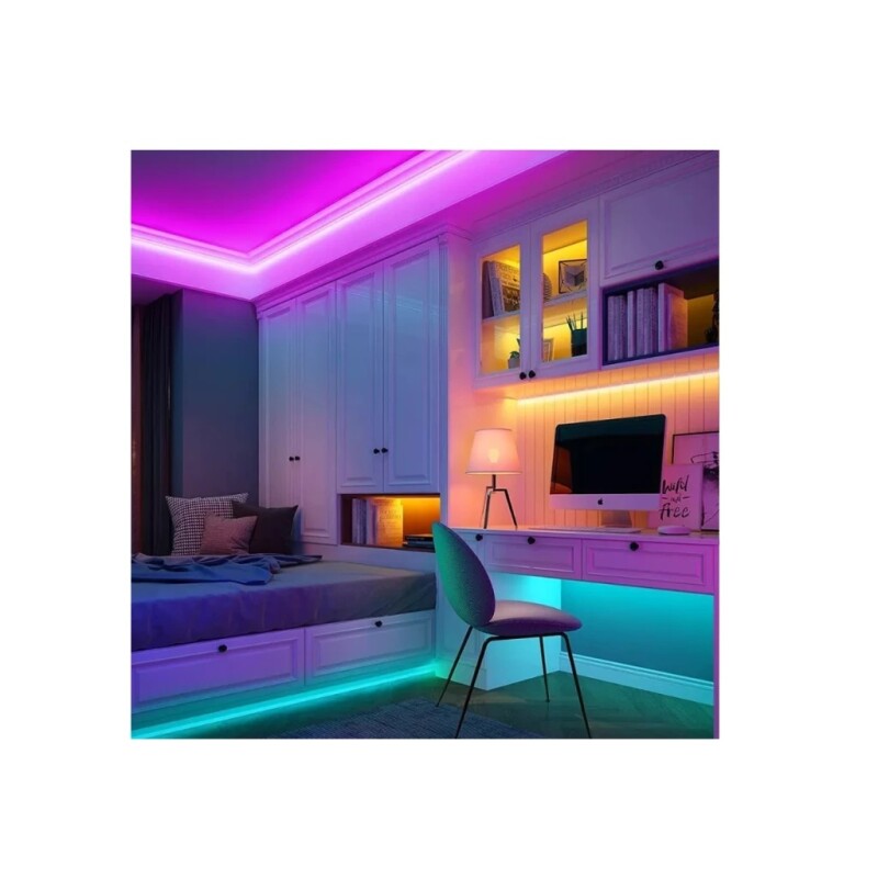 ROLLO LED RGB 15M CON CONTROL ROLLO LED RGB 15M CON CONTROL
