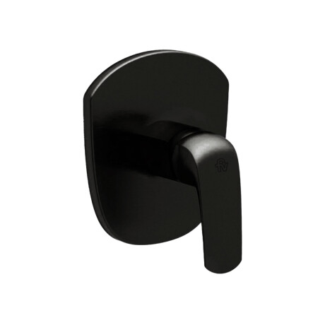 Mezclador Monocomando Ducha Color Negro Mate No Incluye Base 000