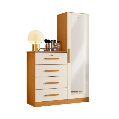 Cómoda 1 puerta 4 Cajones - Belize Plus Cómoda 1 puerta 4 Cajones - Belize Plus