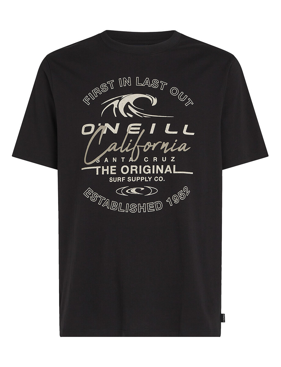 Remera O'Neill Cali Wave - Negra 