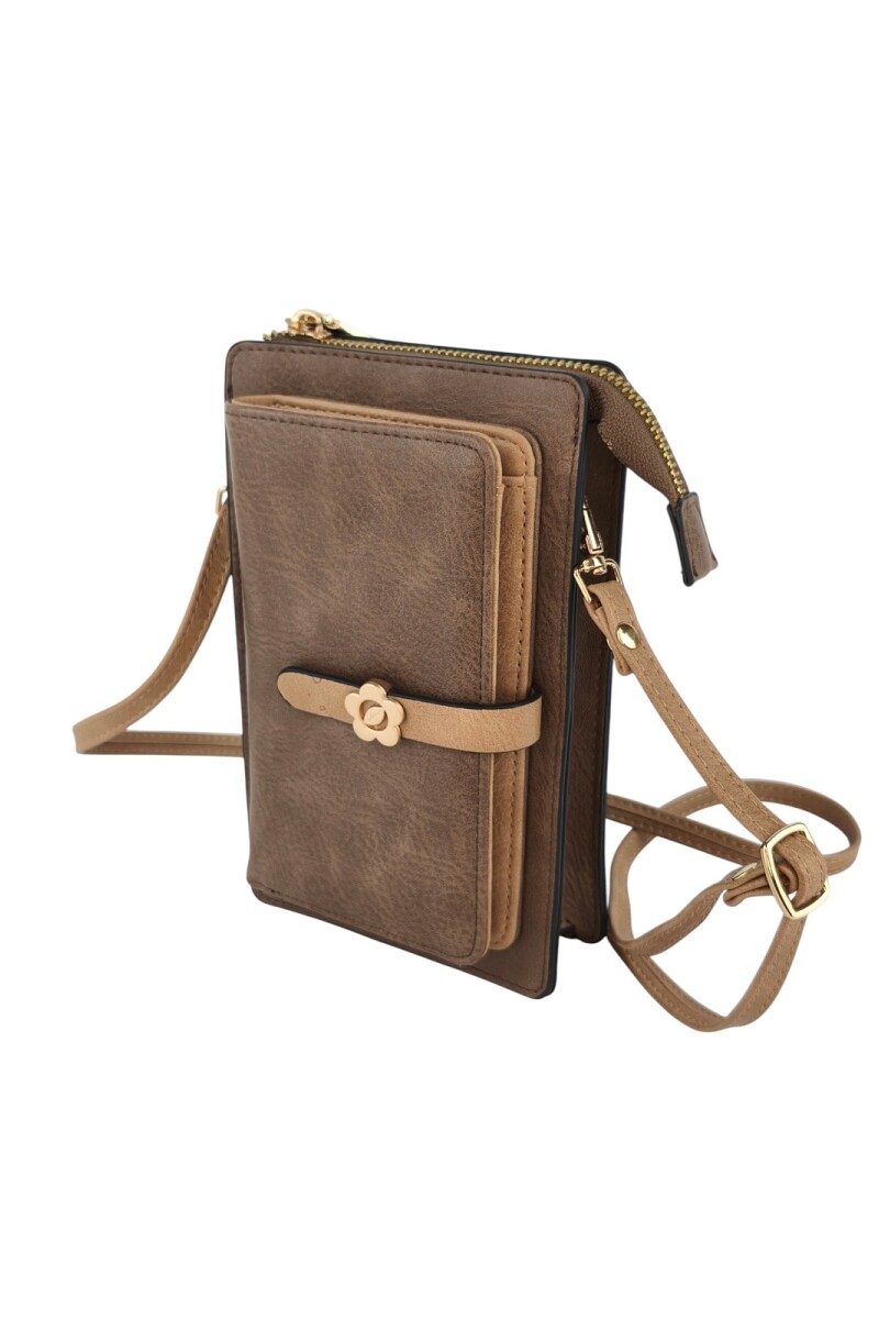 Porta celular Marron