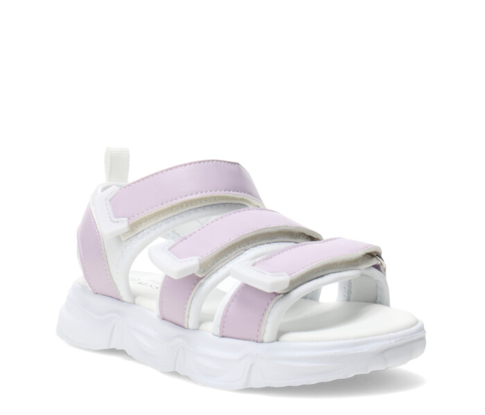 Sandalia de Niña MINI Miss Carol SURREY con tres tiras Lila