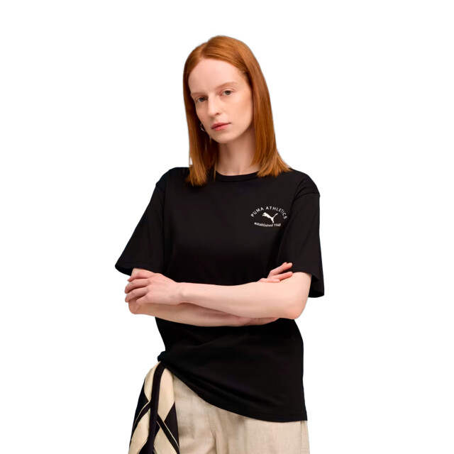 Remera de Mujer Puma Class Relax Negro