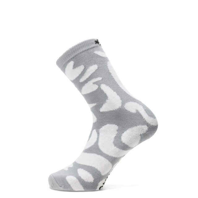 Medias Unisex Converse Caña Alta Gris - Blanco