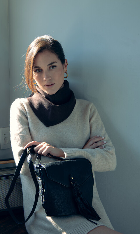 BANDOLERA PEKIN NEGRO