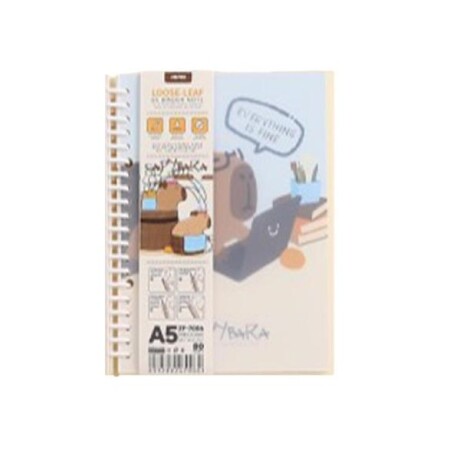 Cuaderno capibara A5 diseño 1