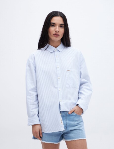 Camisa Destiny Celeste