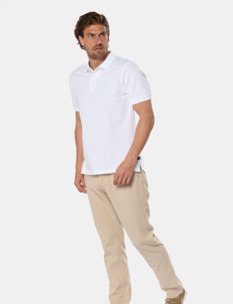 PANTALÓN DE LINO CON CINTURA ELASTIZADA Beige