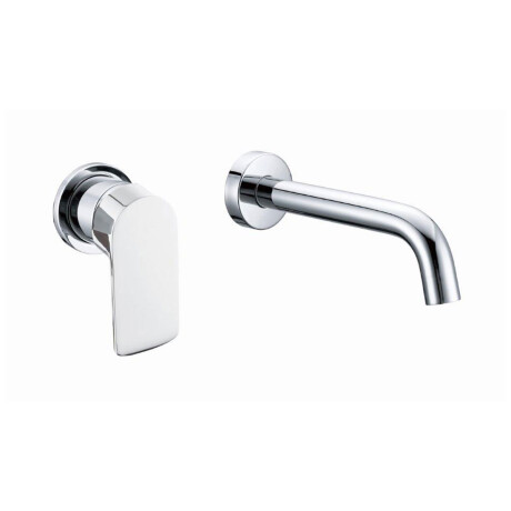 Griferia Lavatorio Pared En Laton Cromado - Serie Alassio Ii 000