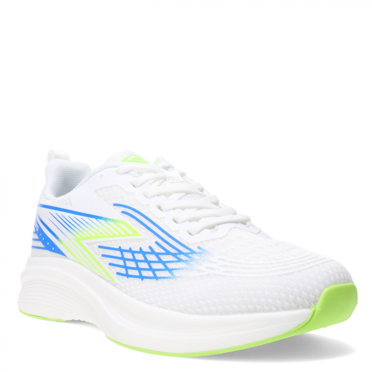 Championes de Hombre Umbro Pointed Umbro - Blanco - Azul Royal - Verde Lima 