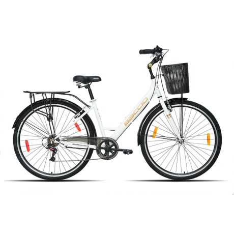 Bicicleta Baccio R.28 Dama Liberty 700 6v Urbana Blanca