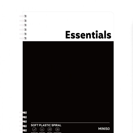 Cuaderno minimalist A5 negro