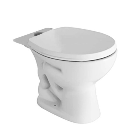 Inodoro Largo 4.5 Litros Descarga A 25 Cms, No Incluye Cisterna Mochila Ni Tapa. 000