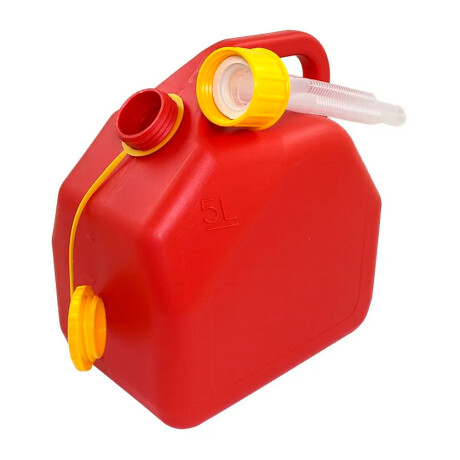 CAMPING - BIDON PLASTICO 5LTS CON TAPON CEBADOR - CAMPING - BIDON PLASTICO 5LTS CON TAPON CEBADOR -
