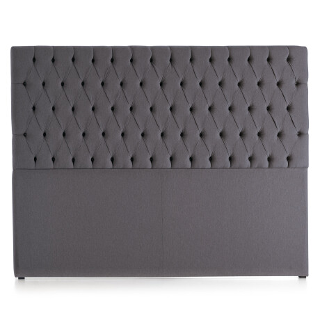 RESPALDO 2 PLAZAS TELA GRIS GIULIA