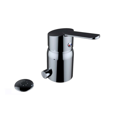 Griferia De Bidet Monocomando Cromo Clever Con Transferencia 000