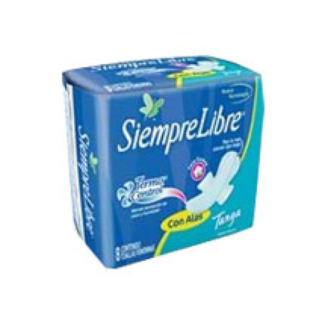 TOALLA FEMENINA SIEMPRE LIBRE TANGA 8 UNI TOALLA FEMENINA SIEMPRE LIBRE TANGA 8 UNI