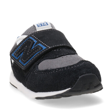 Championes de Niño New Balance 574 Negro - Gris - Azul