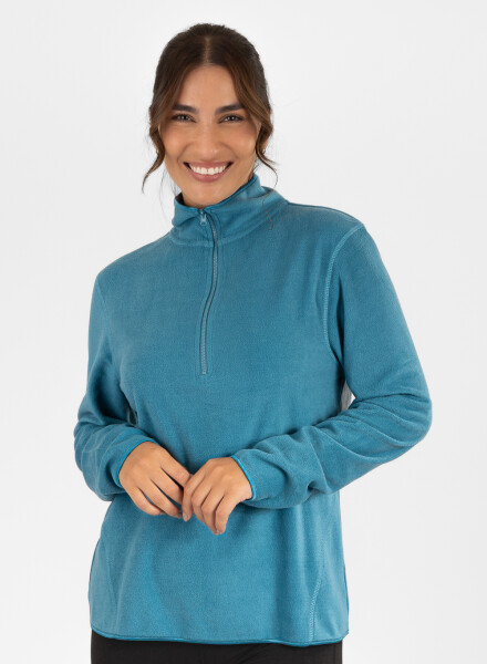 Buzo polar mujer Petrol