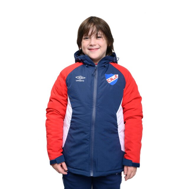 Campera de Niños Umbro Rojo - Azul - Blanco