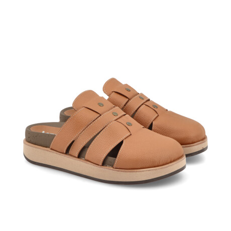 ZUECO VENET - CUERO ALIN MARRON