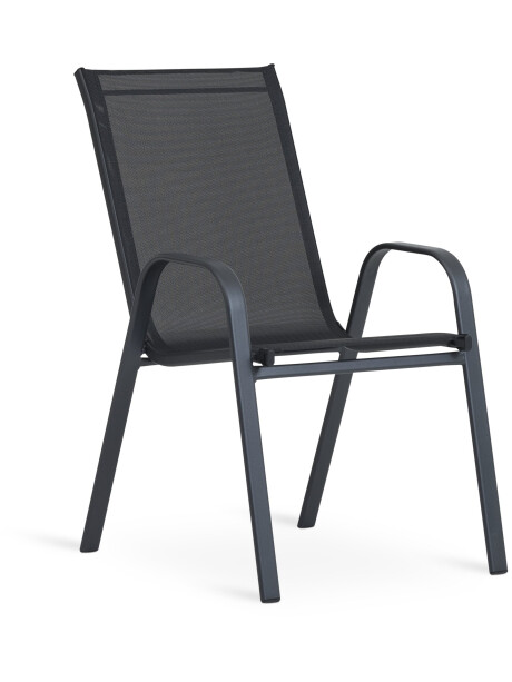 Silla apilable LEKNES negro Silla apilable LEKNES negro