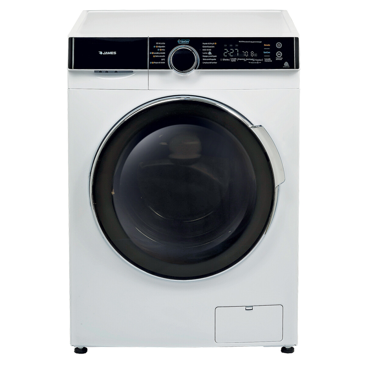 Lavasecarropas James 10,5 KG/7 KG LSE 1016 inverter 