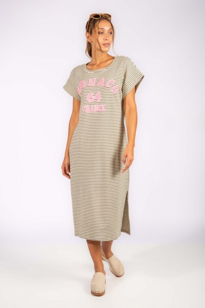 Vestido Monaco Beige