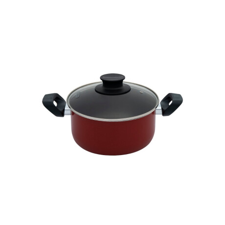 Olla antiadherente 2L Rojo linea Tropicos Martinazzo Olla antiadherente 2L Rojo linea Tropicos Martinazzo