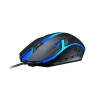 MOUSE CON CABLE TWOLF V1BK NEGRO MOUSE CON CABLE TWOLF V1BK NEGRO