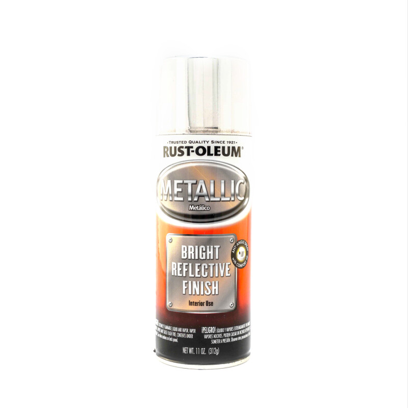 AEROSOL RUST OLEUM AUTO METALICO CROMO BRILLANTE- 312GRS AEROSOL RUST OLEUM AUTO METALICO CROMO BRILLANTE- 312GRS