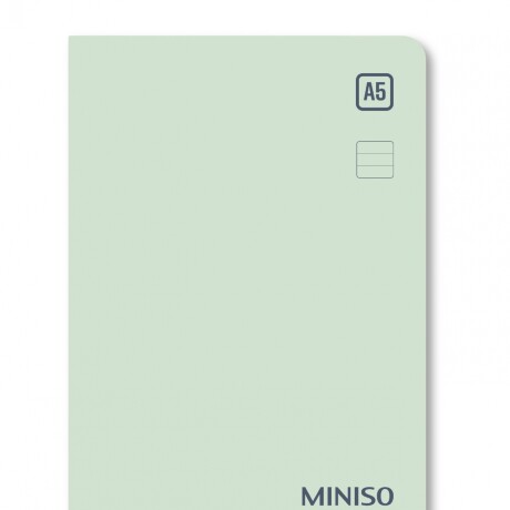 Cuaderno simple A5 verde