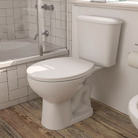 Inodoro Largo 4.5 Litros Descarga A 25 Cms, No Incluye Cisterna Mochila Ni Tapa. 000