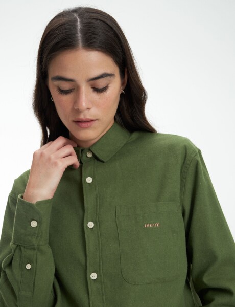 Camisa Thais Musgo