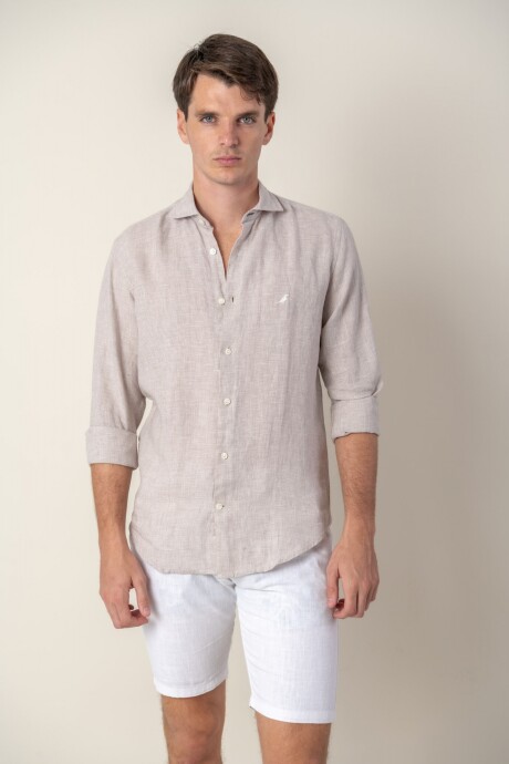Camisa Lino Slim Fit York
