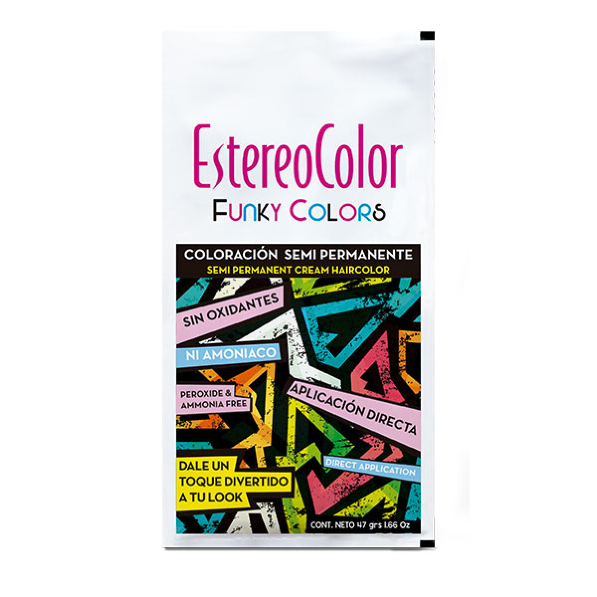 Tintas Funky EstereoColor - Lila Pastel Candy 