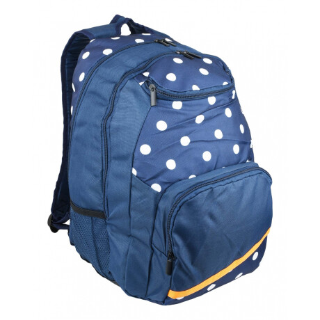 MOCHILA LISA Y LUNARES COMBINADO 4 CIERRES 12LT 46X32X16CM 27486 25239 MOCHILA LISA Y LUNARES COMBINADO 4 CIERRES 12LT 46X32X16CM 27486 25239