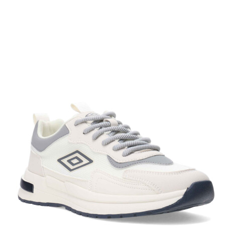 Championes de Hombre Umbro Jogger Blanco - Gris