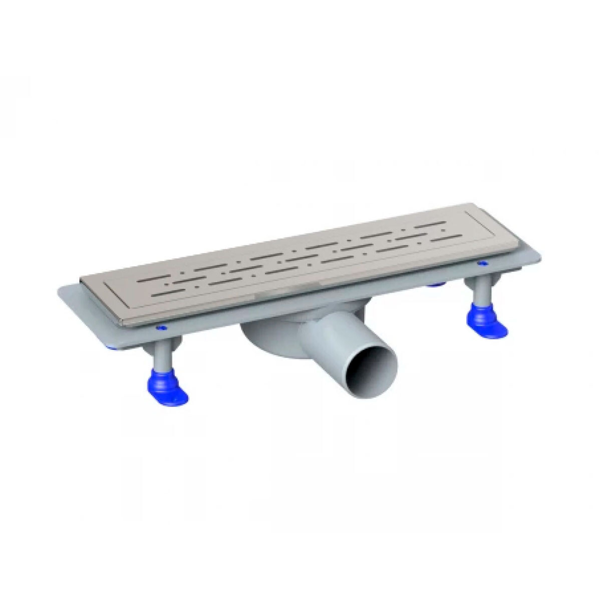 Desague 60Cm De Acero Inoxidable Pulido Anti Olor Con Membrana 