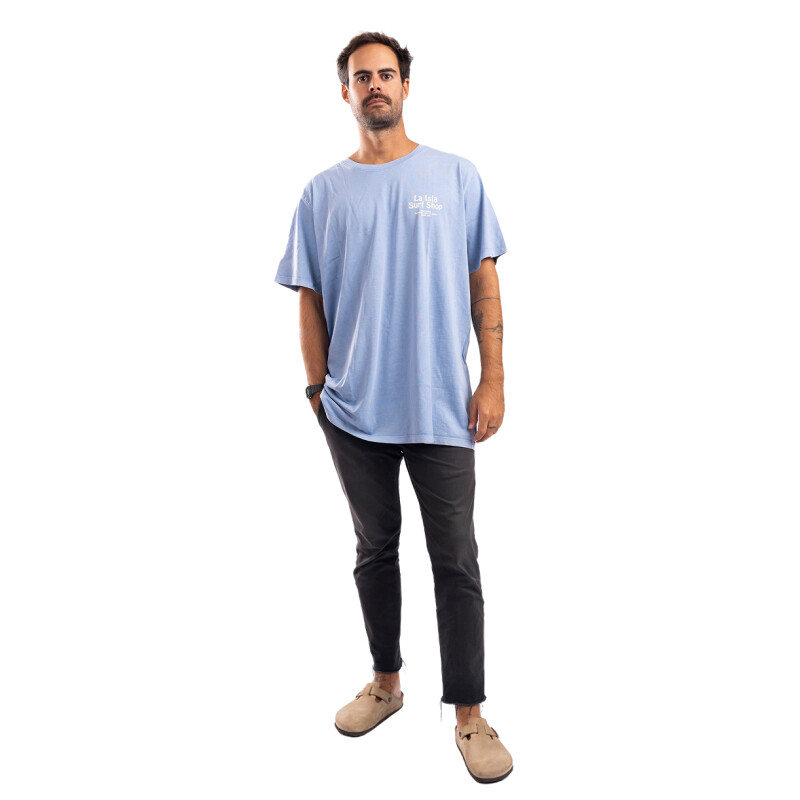 Remera La Isla Swell - Bay blue mineral Remera La Isla Swell - Bay blue mineral