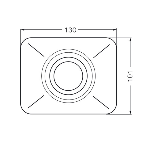 Tapa Tecla Antivandalica De Valvula De Descarga Fluxometro Fv 000