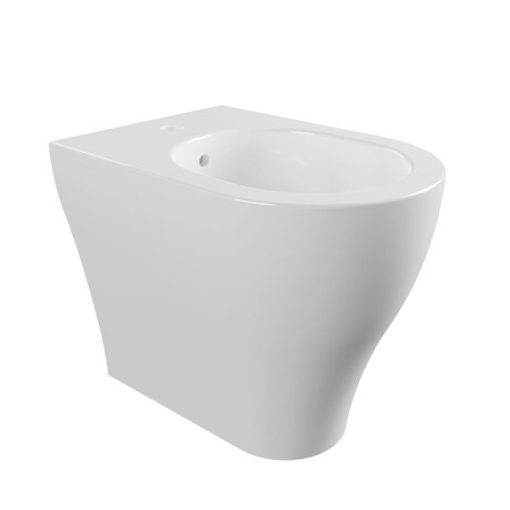 BIDET A PISO BLANCO BRILLO FLAMINIA BLANCO