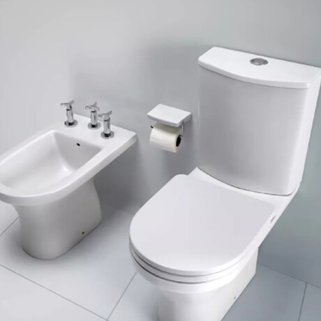 Bidet Blanco Brillo Ferrum 3 Agujeros 000
