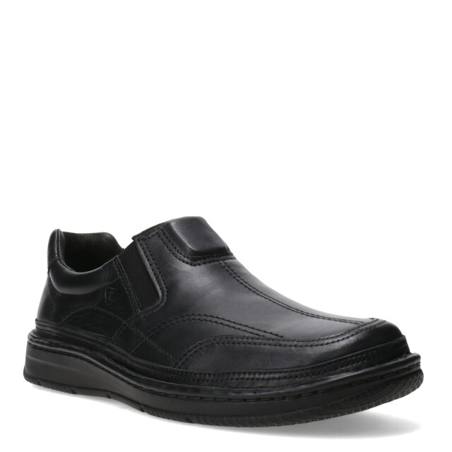 Zapato de Hombre Lombardino Casual Elastico Negro