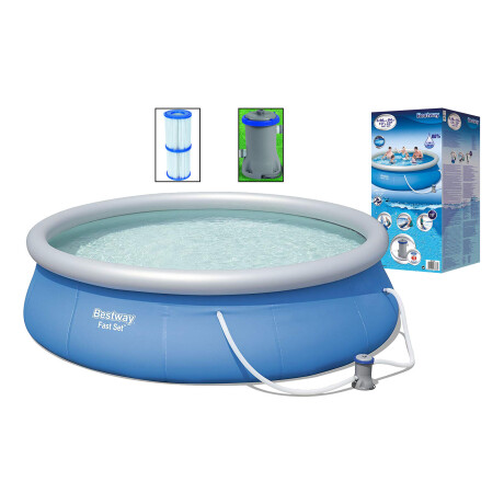 Piscina gomon 5377 litros. Con bomba y filtro. 366x76cm. Piscina gomon 5377 litros. Con bomba y filtro. 366x76cm.