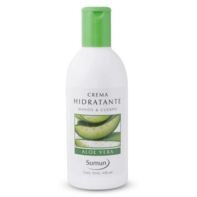Crema Sumun Manos Aloe Vera 490 Ml. Crema Sumun Manos Aloe Vera 490 Ml.