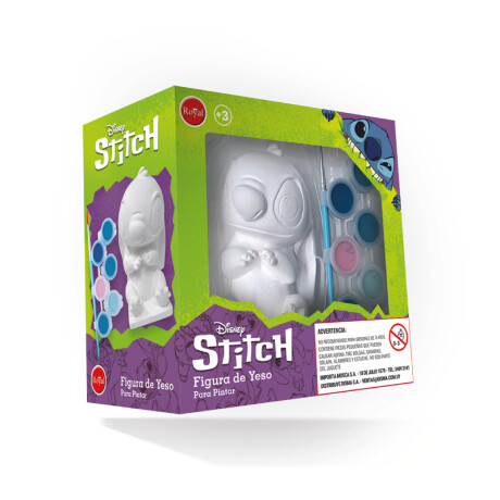Figura de Yeso Stitch para Pintar 001