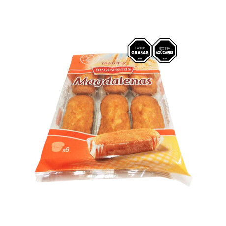 MAGDALENAS DELASHERAS LARGAS 175 G 6 UNIDADES MAGDALENAS DELASHERAS LARGAS 175 G 6 UNIDADES