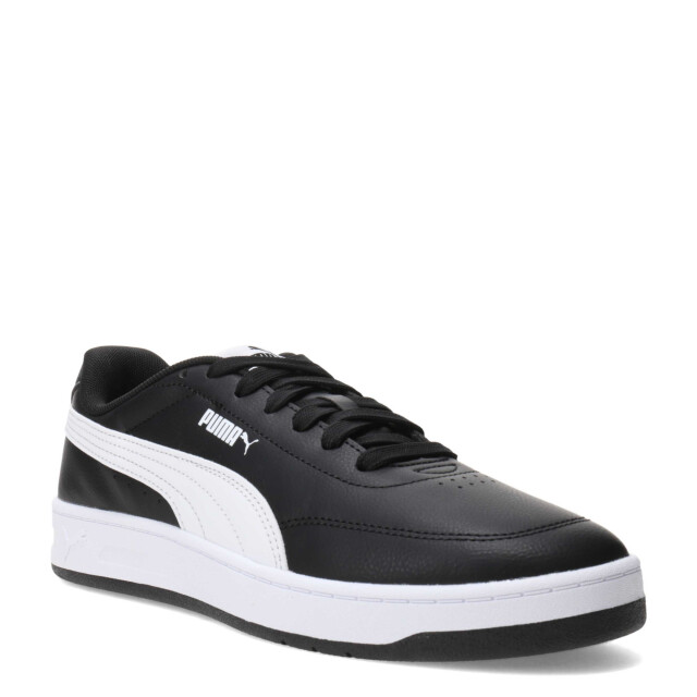 Championes de Mujer Puma Court Classic Clean Negro - Blanco