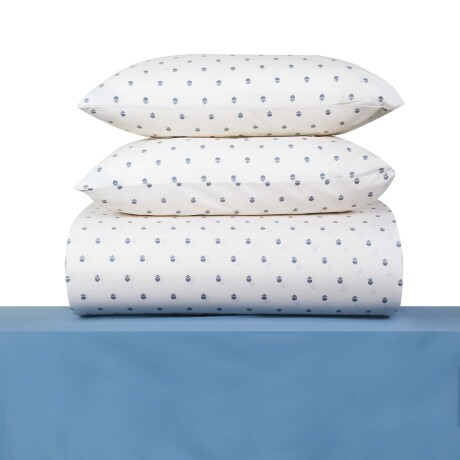 JUEGO SÁBANAS 2 PLAZAS ALGODON-Y-POLIESTER ROSA IRIS